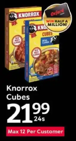 Oxford Freshmarket Knorrox Cubes offer