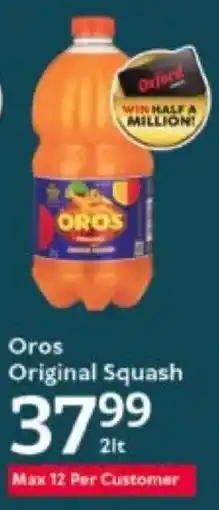 Oxford Freshmarket Oros Original Squash offer