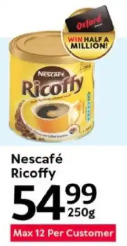 Oxford Freshmarket Nescafé Ricoffy offer