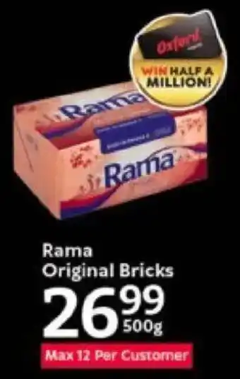 Oxford Freshmarket Rama Original Bricks offer