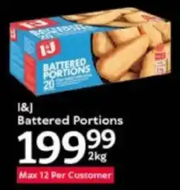 Oxford Freshmarket I&J Battered Portions offer