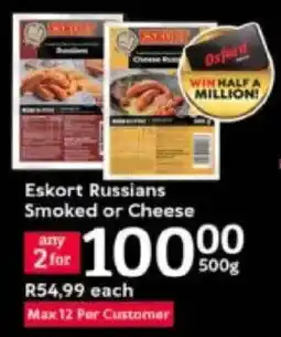 Oxford Freshmarket Eskort Russians Smoked or Cheese offer