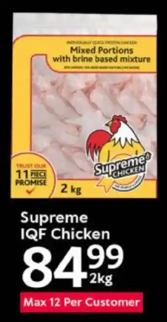 Oxford Freshmarket Supreme IQF Chicken offer