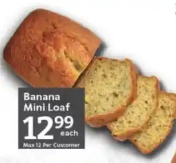 Oxford Freshmarket Banana Mini Loaf offer