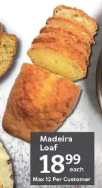 Oxford Freshmarket Madeira Loaf offer