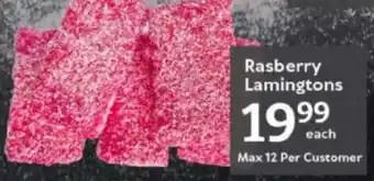 Oxford Freshmarket Rasberry Lamingtons offer