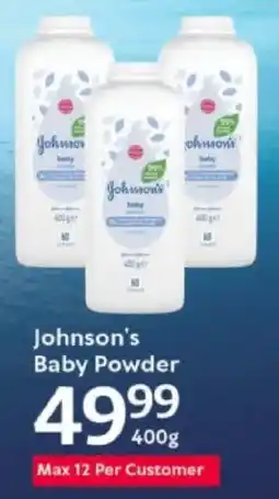 Oxford Freshmarket Johnson's Baby Powder offer