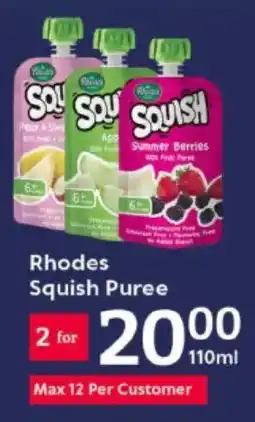 Oxford Freshmarket Rhodes Squish Puree offer