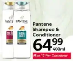 Oxford Freshmarket Pantene Shampoo & Conditioner offer