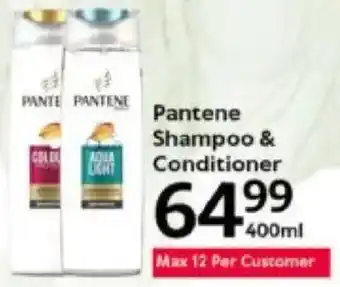 Oxford Freshmarket Pantene Shampoo & Conditioner offer