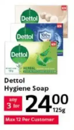 Oxford Freshmarket Dettol Hygiene Soap offer
