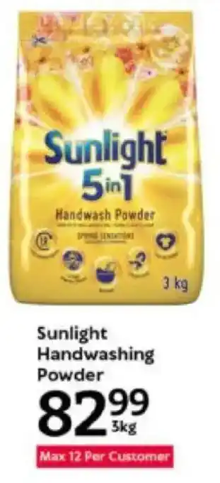Oxford Freshmarket Sunlight Handwashing Powder offer