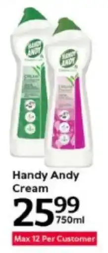 Oxford Freshmarket Handy Andy Cream offer
