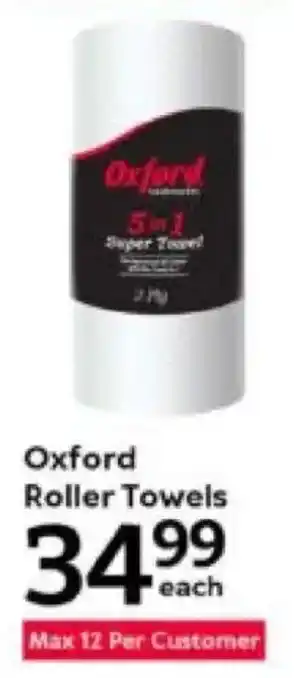 Oxford Freshmarket Oxford Roller Towels offer