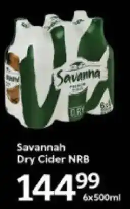 Oxford Freshmarket Savannah Dry Cider NRB offer