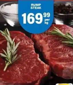 Giant Hyper Rump steak offer