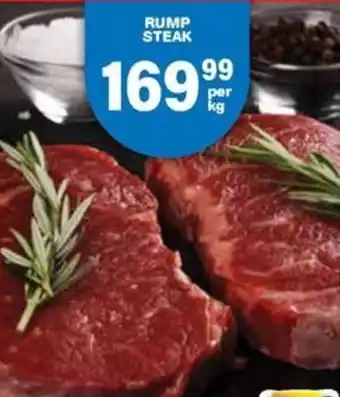 Giant Hyper Rump steak offer