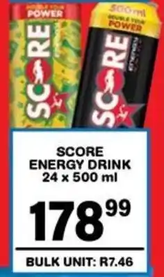 Giant Hyper Score energy drink offer