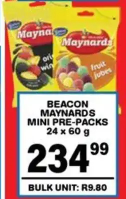 Giant Hyper Beacon maynards mini pre-packs offer
