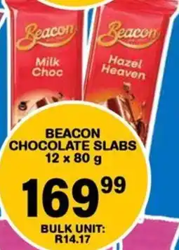 Giant Hyper Beacon chocolate slabs offer