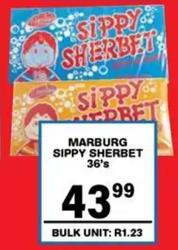 Giant Hyper Marburg sippy sherbet offer