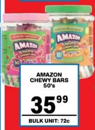 Giant Hyper Amazon chewy bars offer