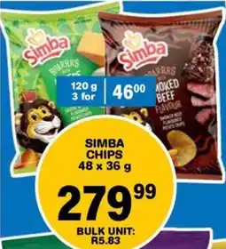 Giant Hyper Simba chips offer