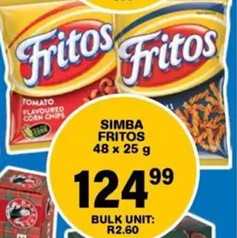Giant Hyper Simba fritos offer