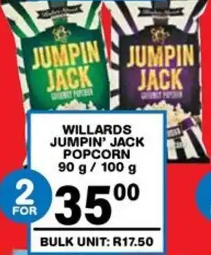 Giant Hyper Willards jumpin' jack popcorn offer