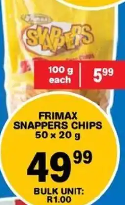 Giant Hyper Frimax snappers chips offer