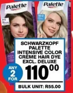 Giant Hyper Schwarzkopf palette intensive color creme hair dye excl. deluxe offer