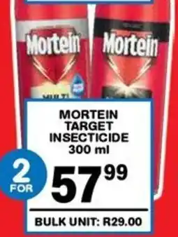 Giant Hyper Mortein target insecticide offer