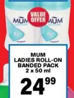 Giant Hyper Mum ladies roll-on banded pack offer