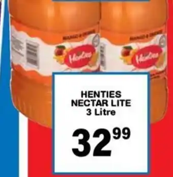 Giant Hyper Henties nectar lite offer