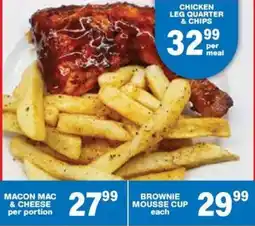 Giant Hyper Chicken leg quarter & chips offer