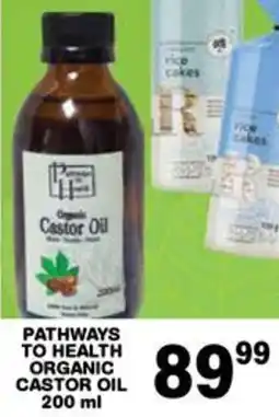 Giant Hyper Pathways to health organic castor oil offer