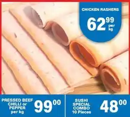 Giant Hyper Chicken rashers offer