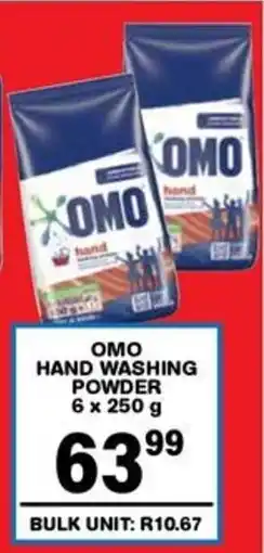 Giant Hyper Omo hand washing powder offer