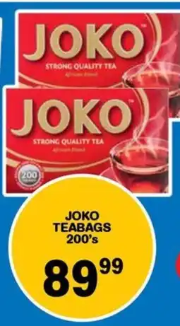 Giant Hyper Joko teabags offer