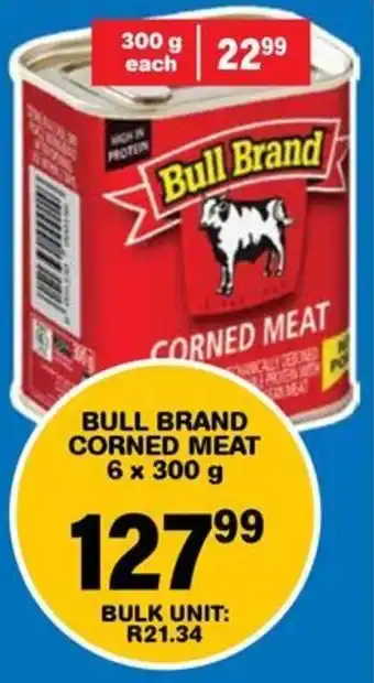 Giant Hyper Bull brand corned meat offer