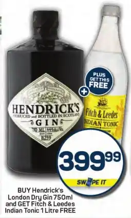 Pick n Pay Hypermarket Hendrick's London Dry Gin offer