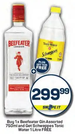 Pick n Pay Hypermarket Beefeater Gin Assorted offer