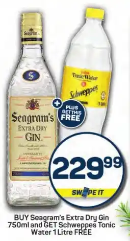 Pick n Pay Hypermarket Seagram's Extra Dry Gin offer
