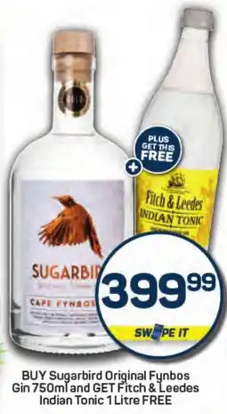 Pick n Pay Hypermarket Sugarbird Original Fynbos Gin offer