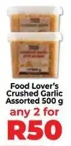 Food Lover's Market Food Lover's Crushed Garlic Assorted offer