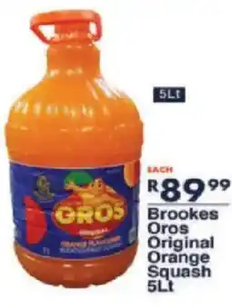 President Hyper Brookes Oros Original Orange Squash offer