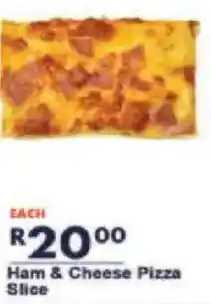 President Hyper Ham & Cheese Pizza Slice offer