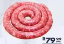 President Hyper President Braai Wors offer