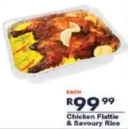 President Hyper Chicken Flattie & Savoury Rice offer