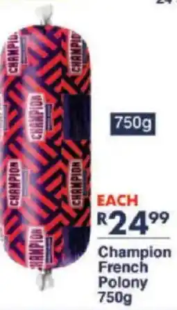 President Hyper Champion French Polony offer